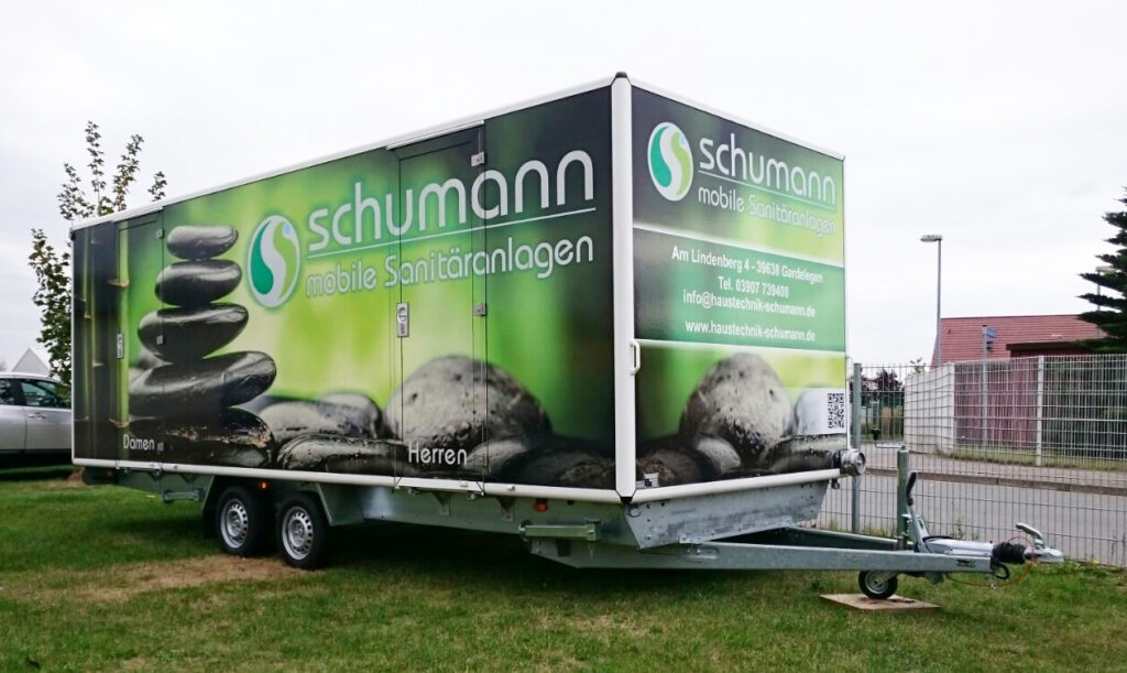 Schumann - Mobile Sanitäranlagen in der Altmark